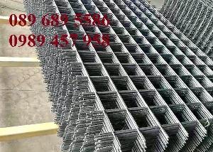 Lưới hàn chập D8 đổ bê tông công trình