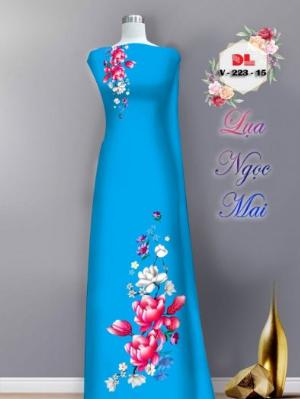 Vải áo dài lụa ngọc mai cao cấp V 223