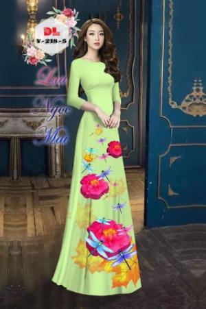 Vải áo dài lụa ngọc mai cao cấp V 218