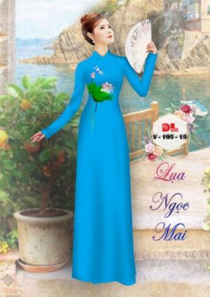 Vải áo dài lụa ngọc mai cao cấp V 195