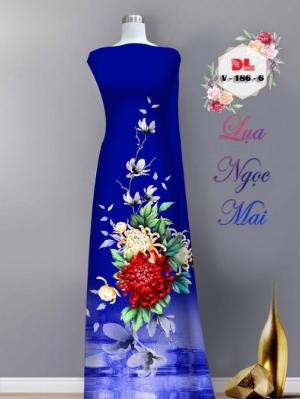 Vải áo dài lụa ngọc mai cao cấp V 186