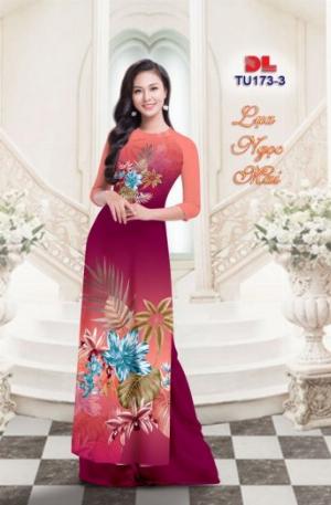 Vải áo dài lụa ngọc mai cao cấp TU 173