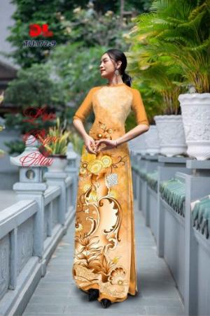 Vải áo dài lụa ngọc mai cao cấp TU 172