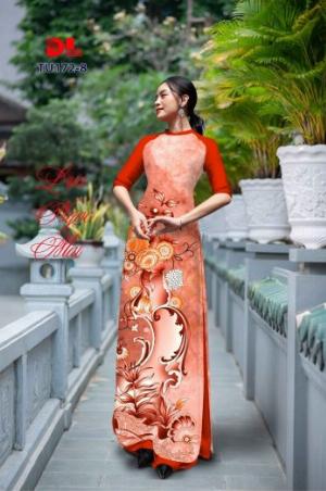 Vải áo dài lụa ngọc mai cao cấp TU 172