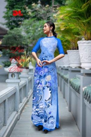 Vải áo dài lụa ngọc mai cao cấp TU 172