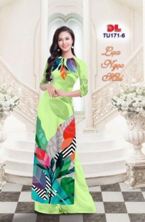 Vải áo dài lụa ngọc mai cao cấp TU 171