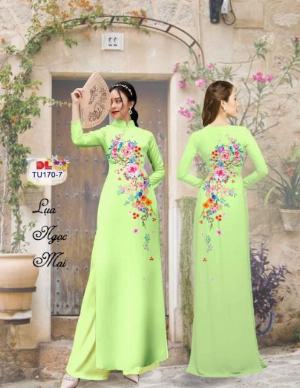 Vải áo dài lụa ngọc mai cao cấp TU 170