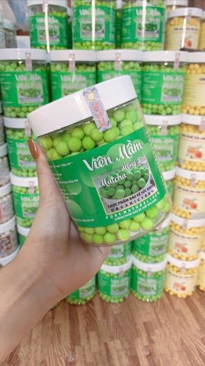 Viên Mầm đậu nành nguyên xơ