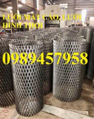Lưới thép dập giãn, Lưới hình thoi, Lưới mắt cáo, Lưới dập giãn mạ kẽm nhúng nóng