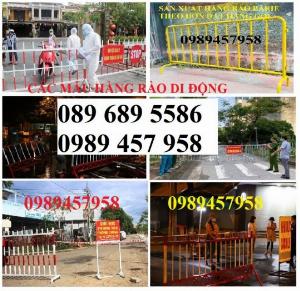 Hàng rào giãn cách, Hàng rào khu cách ly Covid, Hàng rào có sẵn 1mx2m, 1,2mx2m