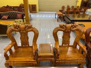Bộ bàn ghế vân tuyển tựa liền 6 món tay 14 BBG365 75.000.000 ₫