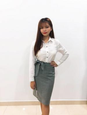 Áo sơ mi nữ tay dài thời trang công sở cao cấp A1.2