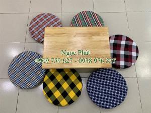 Nệm Ngồi Bệt - Nệm Lót Ngồi Ghế - Gối Tựa Lưng Ngọc Phát