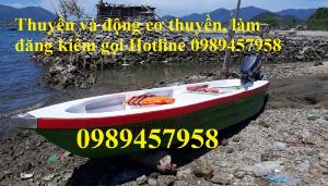 Cano cứu hộ chở 6 người, cano chở 12 người, cano du lịch gắn động cơ