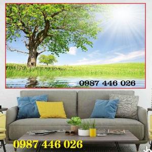 Tranh gạch men, tranh ốp tường đẹp 3d trang trí HP0155