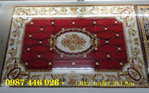 Thảm gạch sàn trang trí nội thất phòng khách đẹp HP10598