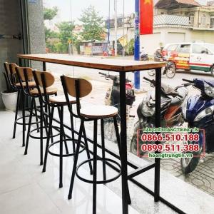 Bộ bàn ghế bar cafe thanh lý Giá Rẻ