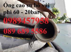 Ống cao su bố vải 60, 76, 80, 100, 110, 150