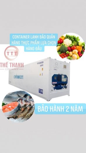 Báo Giá Container Lạnh 40 Feet - Container Lạnh