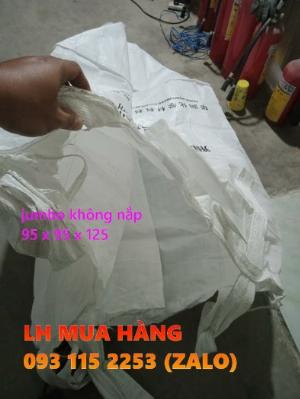 Túi jumbo 1 tấn không nắp chứa lúa, viên nén trữ kho