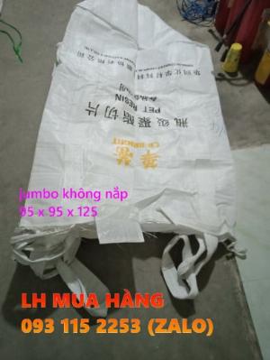 Túi jumbo 1 tấn không nắp chứa lúa, viên nén trữ kho