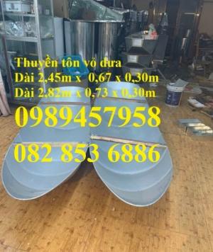 Thuyền tôn vỏ dưa 2-3 người