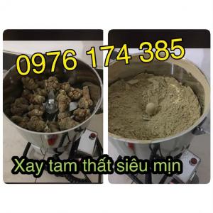 Máy tán bột dược liệu, máy xay thuốc bắc 4500G (4.5kg) xay siêu mịn