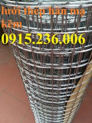 Lưới thép hàn, lưới thép hàn mạ kẽm D3 ô 50x50 khổ 1m x15m hàng sẵn kho mới 100%