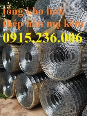 Lưới thép hàn, lưới thép hàn mạ kẽm D3 ô 50x50 khổ 1m x15m hàng sẵn kho mới 100%