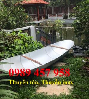 Cung cấp thuyền inox, Thuyền tôn, Thuyền câu cá cho 2-3 người