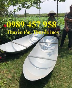 Cung cấp thuyền inox, Thuyền tôn, Thuyền câu cá cho 2-3 người