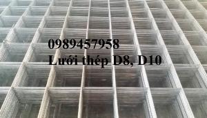 Bán Lưới thép hàn tấm D6, Lưới thép hàn chập phi 6 200x200, Lưới thép phi 8 a 200x200