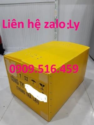 Thùng nhựa pp danpla,kích thước 600*500*400*4mm