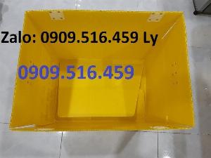 Thùng nhựa pp danpla,kích thước 600*500*400*4mm