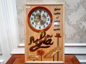 Đồng hồ tranh mỹ nghệ 40*60 DHM202