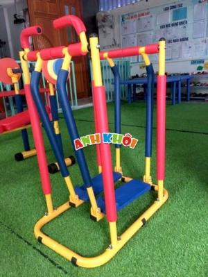 Tập gym chạy bộ mini cho trẻ em