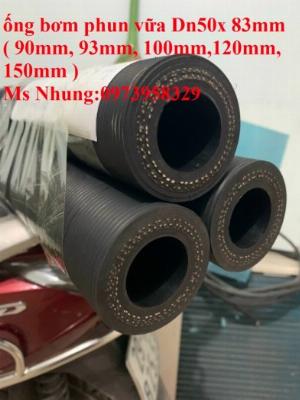 Bán phụ gia, ống cao su phun bắn vữa bê tông Phi 40 x 72mm, Phi 50 x 83 mm, Phi 32 x 68 mm (giao hàng toàn quốc)