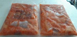 Cung cấp sỉ thịt rẻo cá hồi không da, không xương cho đơn vị kinh doanh cháo dinh dưỡng