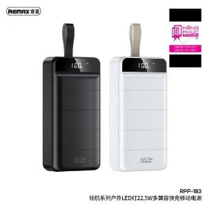 Sạc dự phòng 30.000mAh Remax RPP-183 (sạc nhanh QC3.0 18W Mới