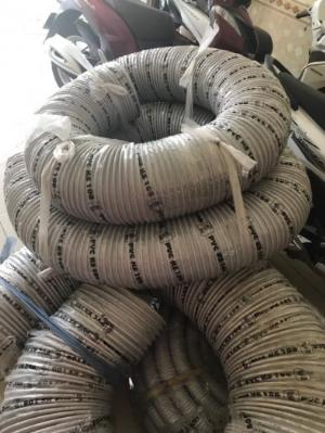 Ống hút bụi gân nhựa Pvc - ống nhựa hút bụi xoắn - ống nhựa hút bụi công nghiệp D300, D250, D200, D168, D150, D120, D114, D100, D90, D76, D65, D60, D50, D40, D34, D25