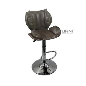 Ghế quầy bar đẹp hiện đại kiểu dáng độc lạ nệm bọc da simili ghế có tăng giảm độ cao nhập khẩu HCM | CB2274-P