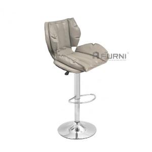 Ghế quầy bar đẹp hiện đại kiểu dáng độc lạ nệm bọc da simili ghế có tăng giảm độ cao nhập khẩu HCM | CB2274-P
