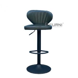 Ghế quầy bar chân sắt tăng giảm nệm simili bóng CB2273A-P