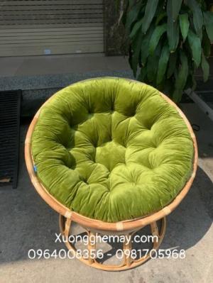 Ghế lười thư giãn papasan mây tre