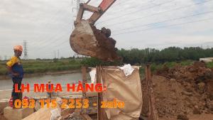 Bao jumbo cho công trình xây dựng, đựng đất,đá gia cố bờ kè