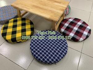 Nệm Lót Ngồi Cafe Đủ Màu Sắc - Gối Tựa Lưng Trang Trí NGỌC PHÁT