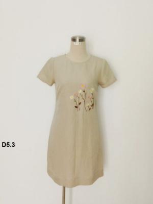 Đầm suông chữ A thời trang công sở D5.3