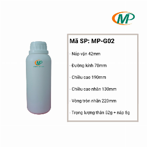 Chai nhựa 500ml hóa chất