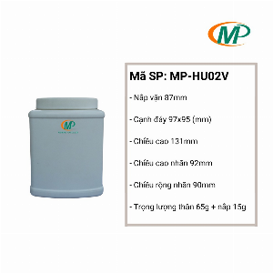Hũ Nhựa 500ml Hóa Chất