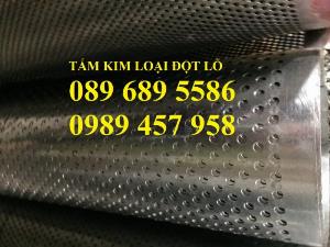 Tôn đột lỗ làm cầu thang, Inox 304 đột lỗ tròn, oval, hoa thị, Tôn hình thoi
